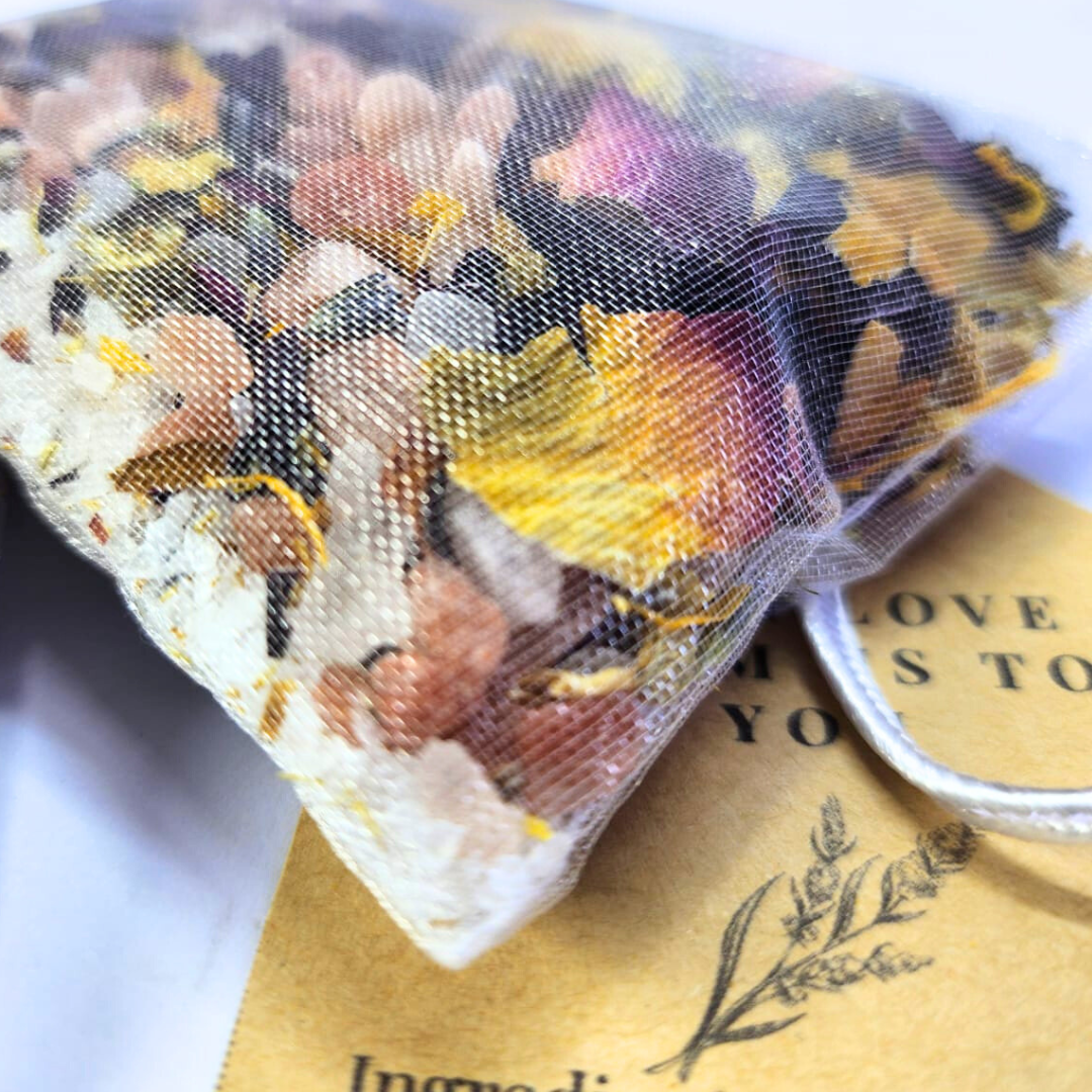 Sleep & Calm Botanical Bath Tea Bags with Essential Oils