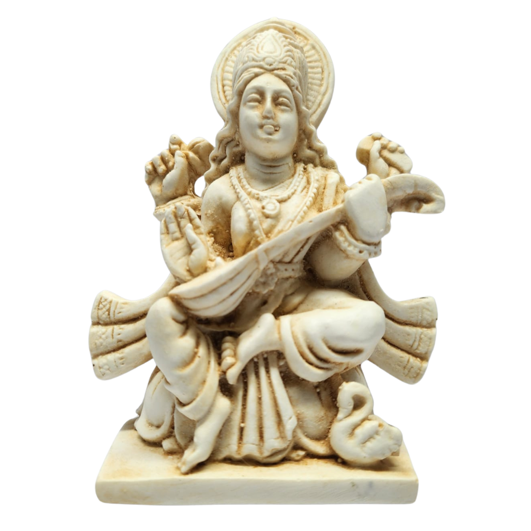 Saraswati Altar Deity - 11cm