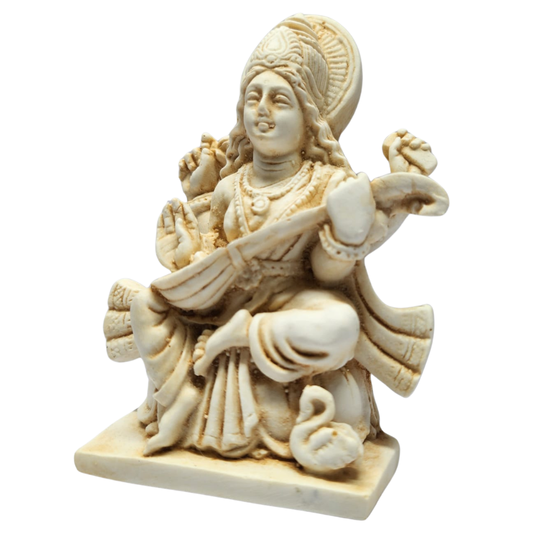 Saraswati Altar Deity - 11cm
