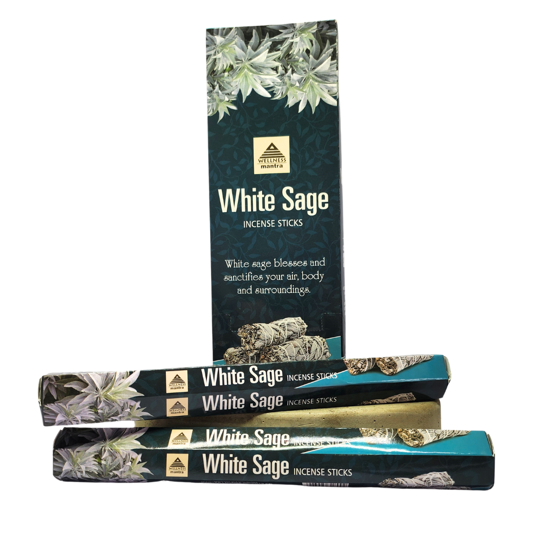 Incense Sticks Mantra White Sage