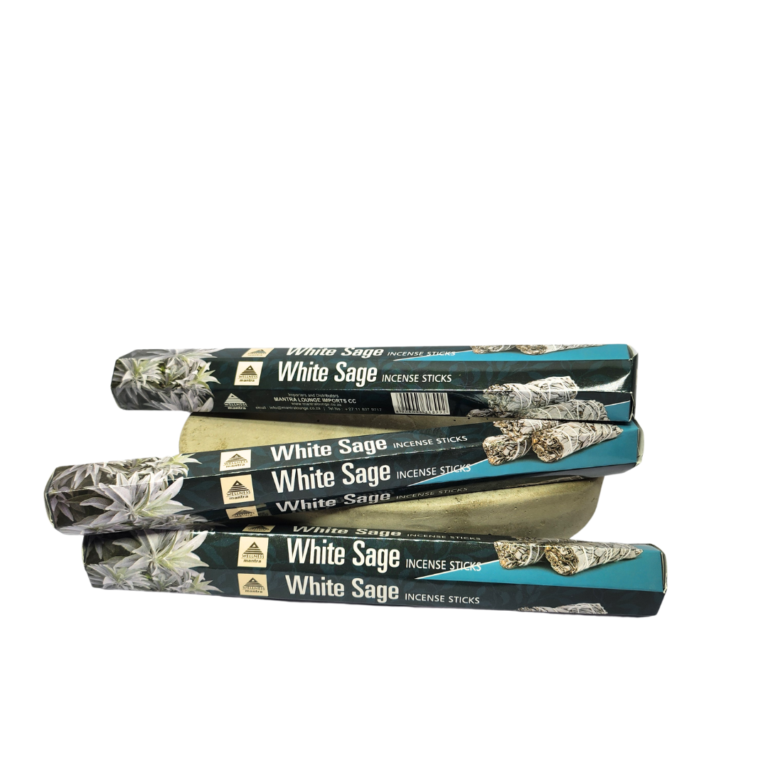Incense Sticks Mantra White Sage