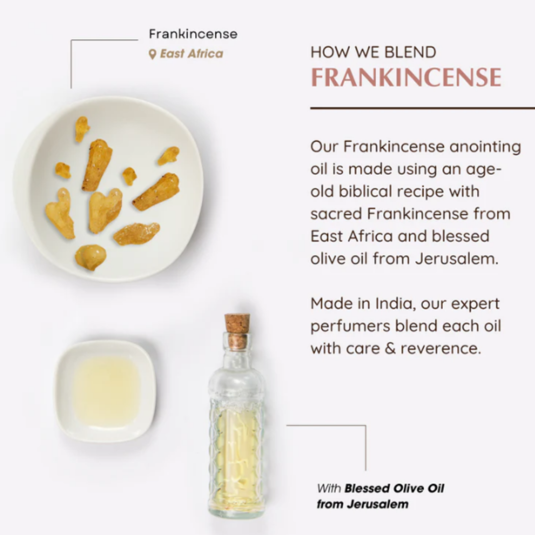Aromafume Frankincense Anointing Oil - Holy Land Blessed