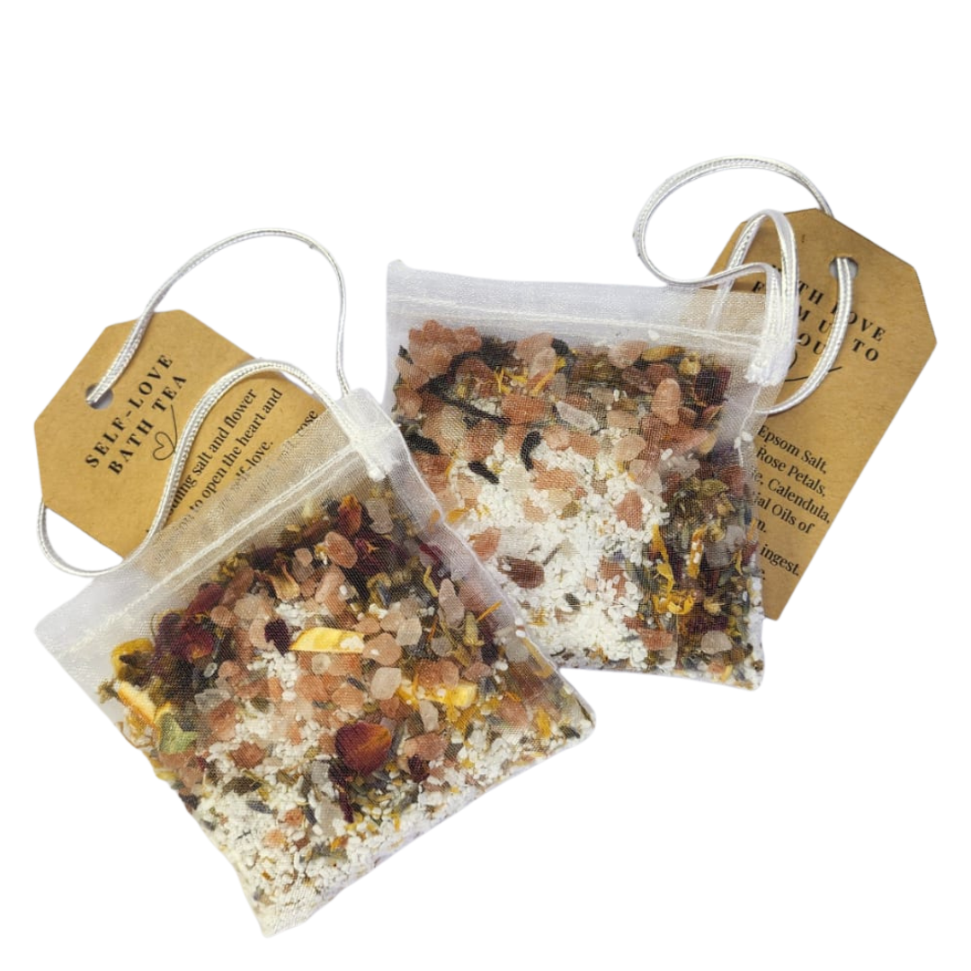 Sleep & Calm Botanical Bath Tea Bags with Essential Oils