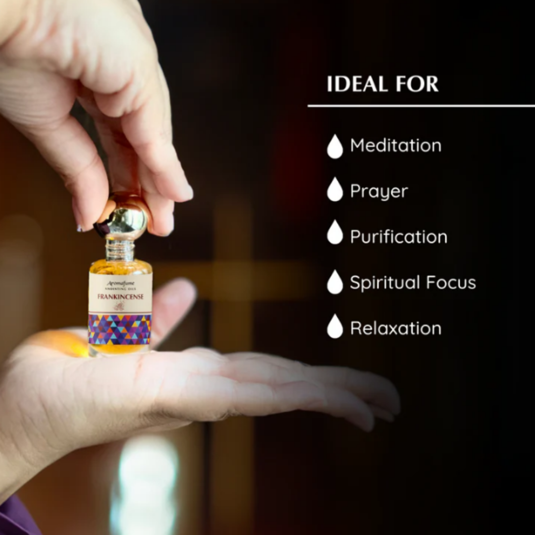 Aromafume Frankincense Anointing Oil - Holy Land Blessed