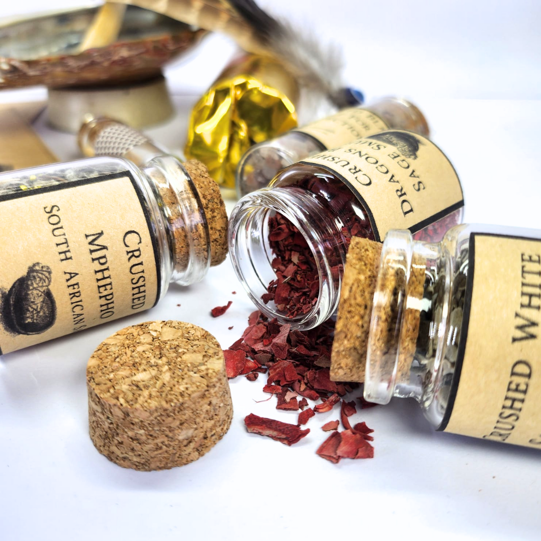 Luxury Sanctuary Resin Smudging Gift - Abalone Shell, Palo Santo, Feather