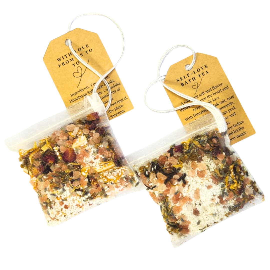 Sleep & Calm Botanical Bath Tea Bags with Essential Oils