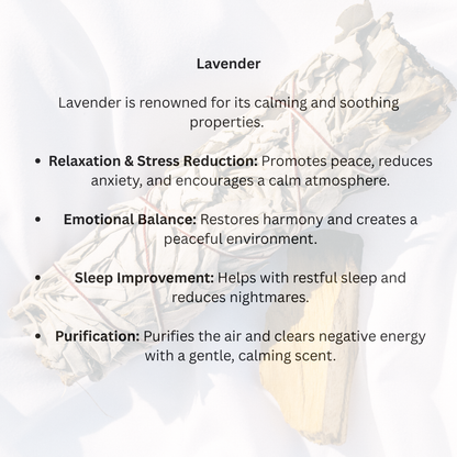 Sacred Smudge Trio - Yerba Santa, Mphepho Bundle & Palo Santo Smudge Combo