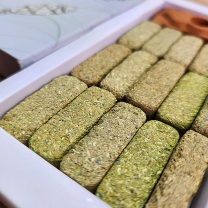Golden Lotus White Sage Smudge Bricks