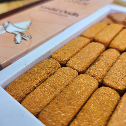 Golden Lotus Sandal Oudh Smudge Bricks