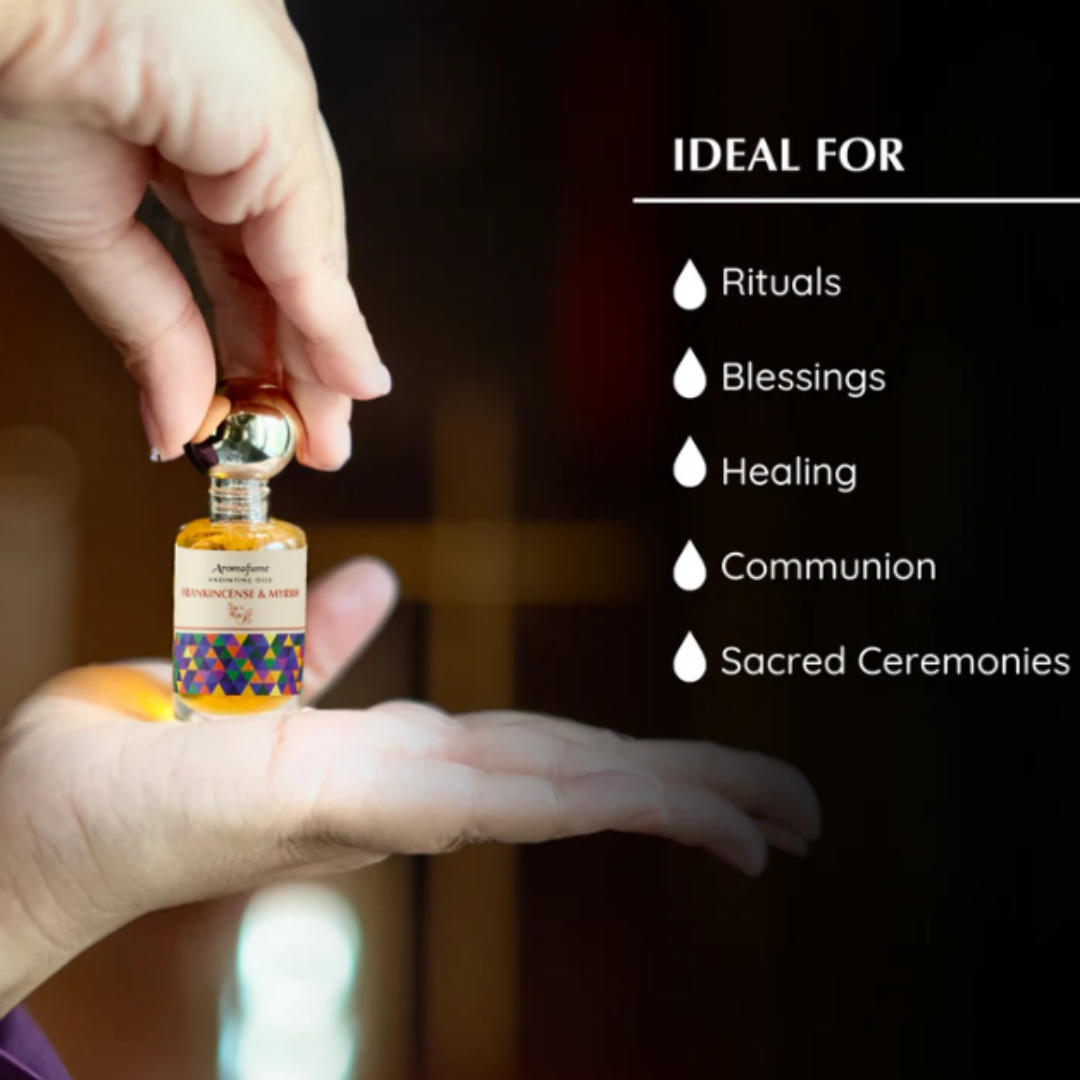 Aromafume Myrhh Anointing Oil - Holy Land Blessed
