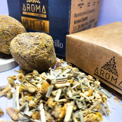 Sacred Space Smudge Ball Kit - Chamomile & Lemon Grass