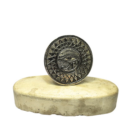 Incense Plate Metal - Horus Eye