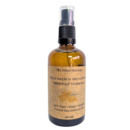 100% Organic Helichrysum Splendidum Hydrosol (Imphepho 'Water') 100ml